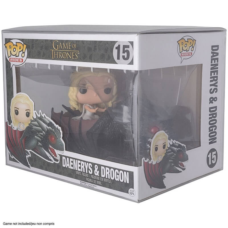 Funko Pop Ride Truck pour Dragon Daenerys PET Protectors - Lot de 10