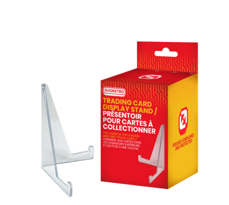 Présentoir de cartes - 35-260PT Support de carte de jeu transparent et durable
