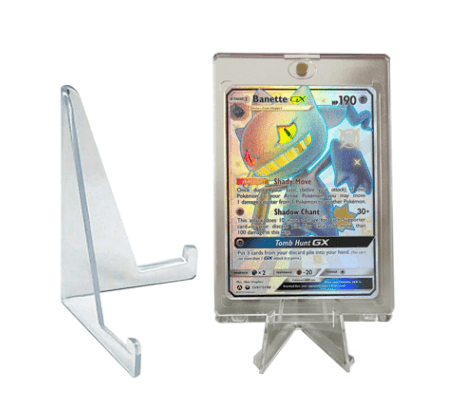 Présentoir de cartes - 35-260PT Support de carte de jeu transparent et durable