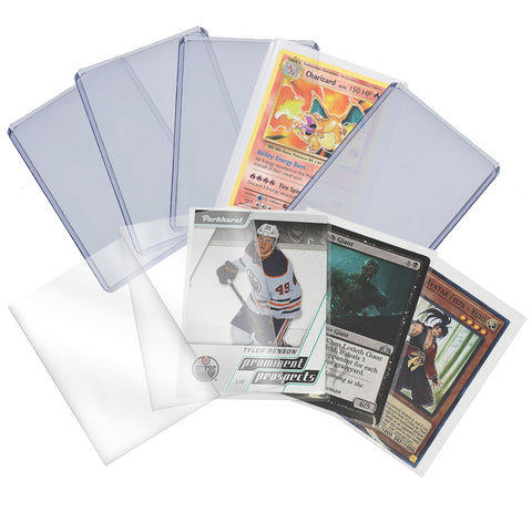 Top Loaders & Sleeves - Pack of 100 Toploaders 35PT & 100 Sleeves Delivery