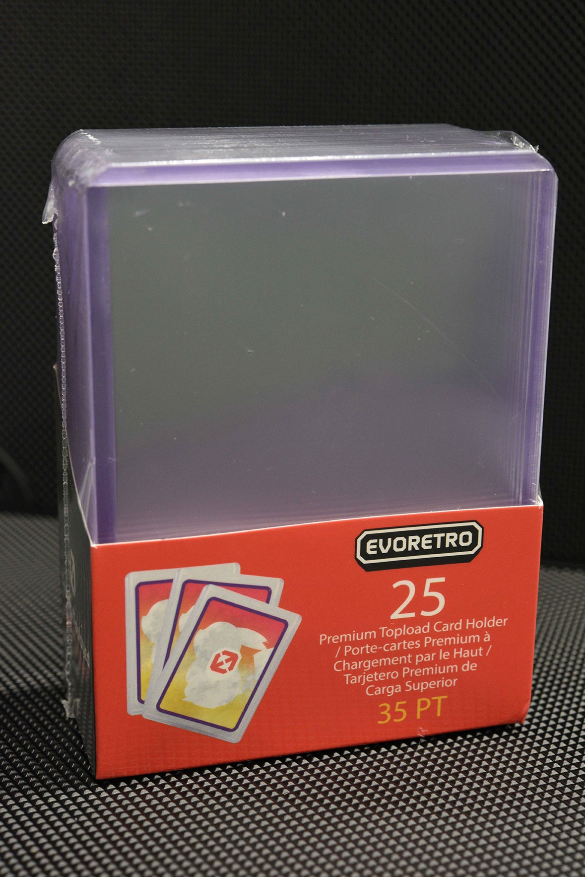 Top Loaders - Sports Card Protector 35 PT EVORETRO Clear Premium