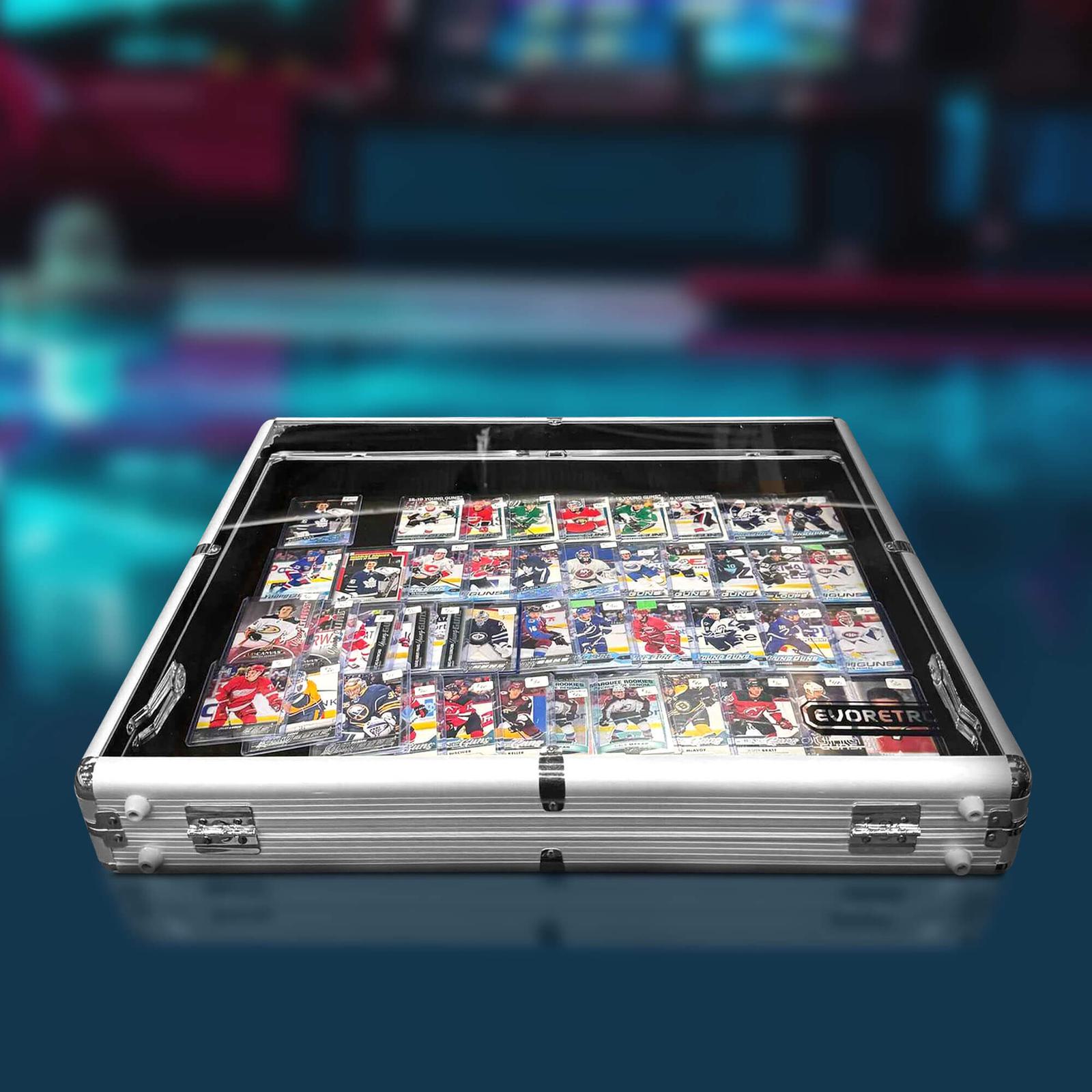 aluminum acrylic clear top display