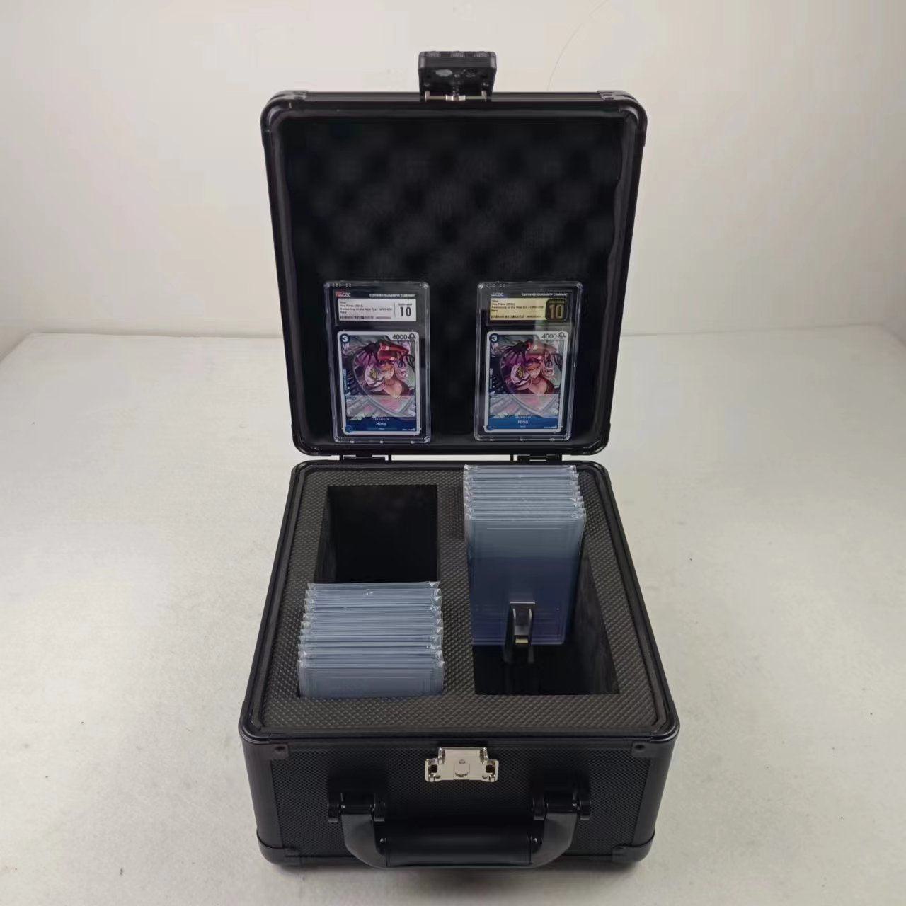 aluminum graded card storage box tsa lock