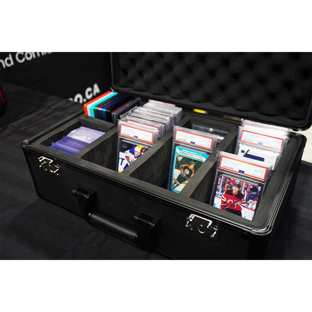 aluminum graded card storage box tsa lock