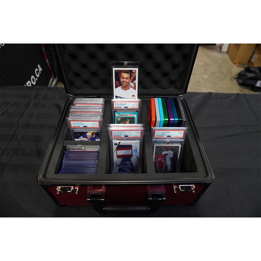 aluminum graded card storage box tsa lock
