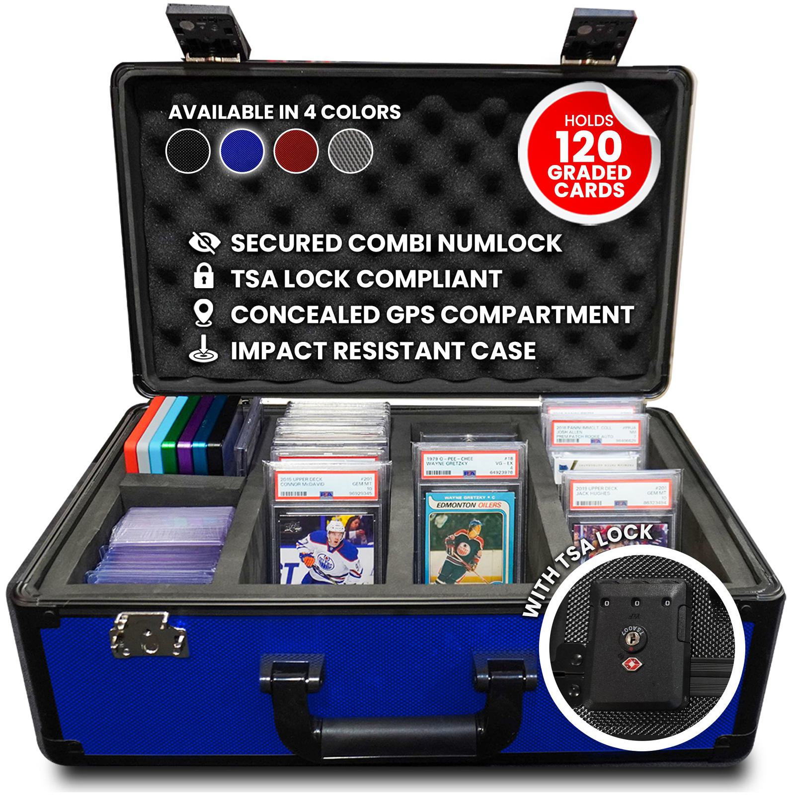 aluminum graded card storage box tsa lock