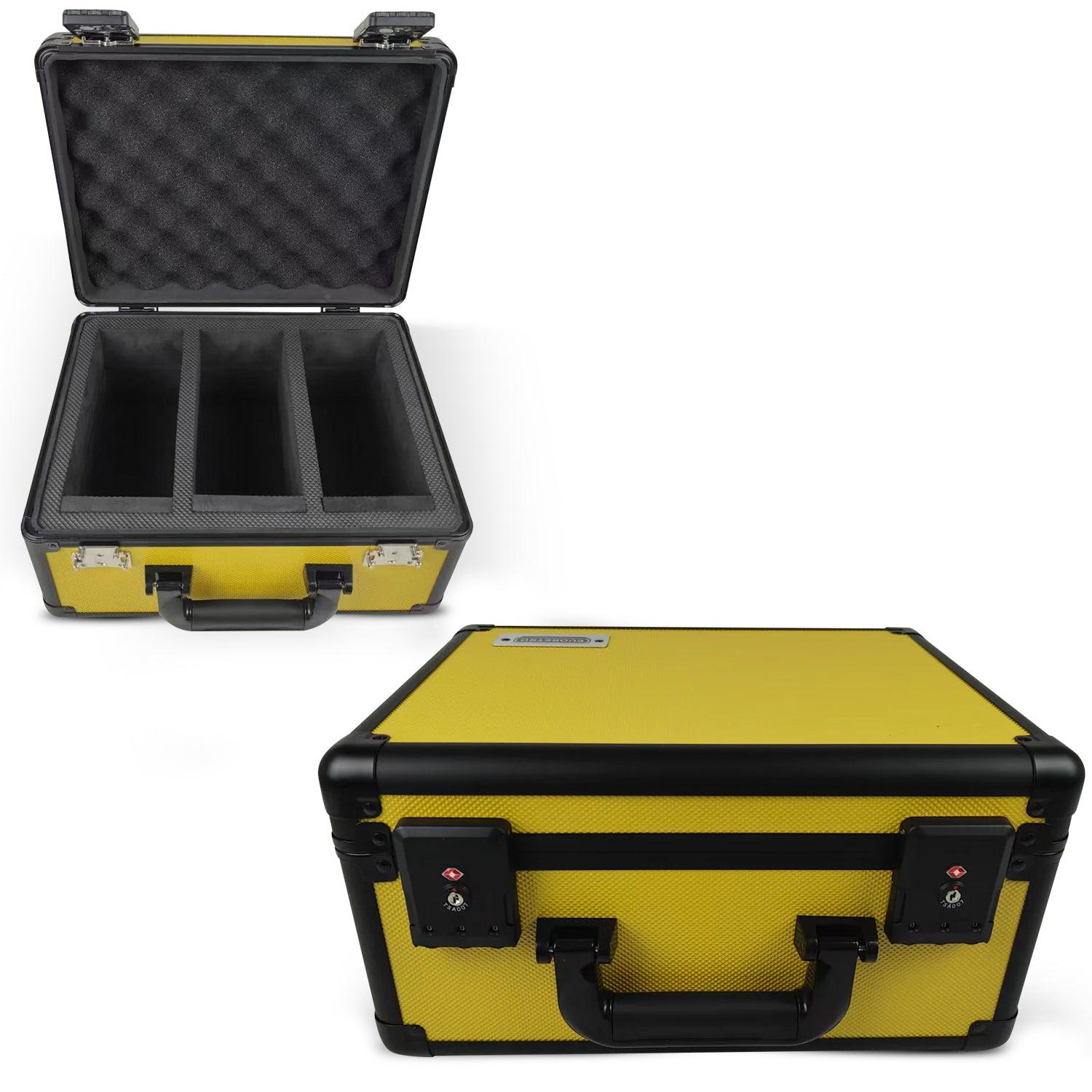 aluminum graded card storage box tsa lock