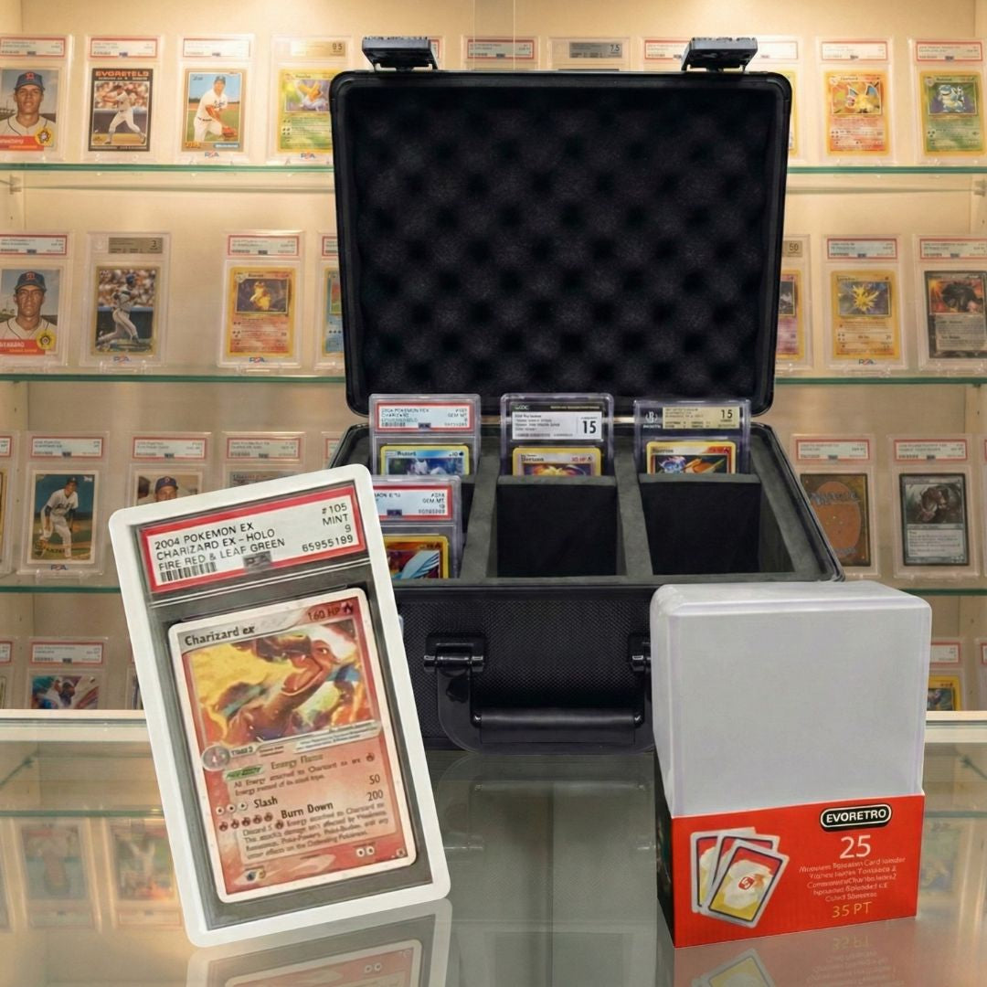 Durable Apex slab storage and transport bundle for card collectors – EVORETRO magic