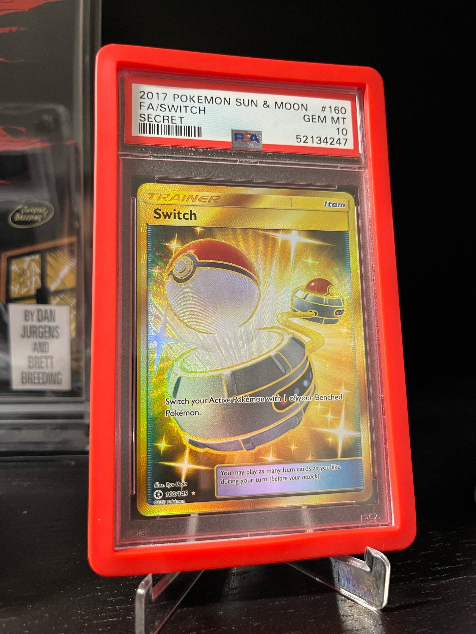 bumper graded slab protector for psa