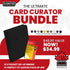 The Ultimate Card Curator Set | 360-Pocket Zip Binder + 200 Perfect Fit Sleeves