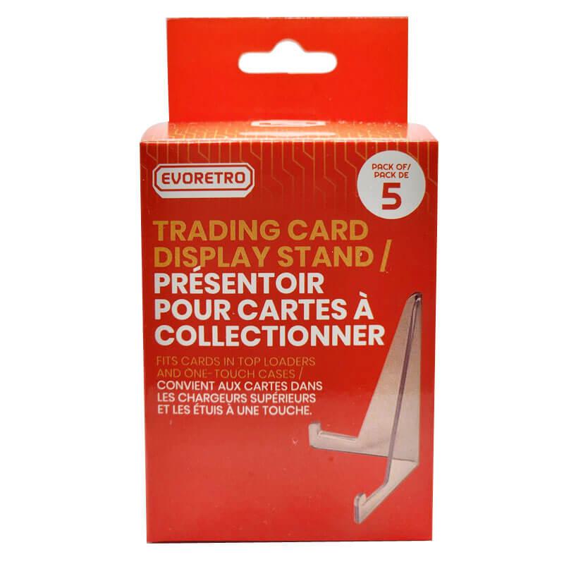 clear display stand for trading game cards