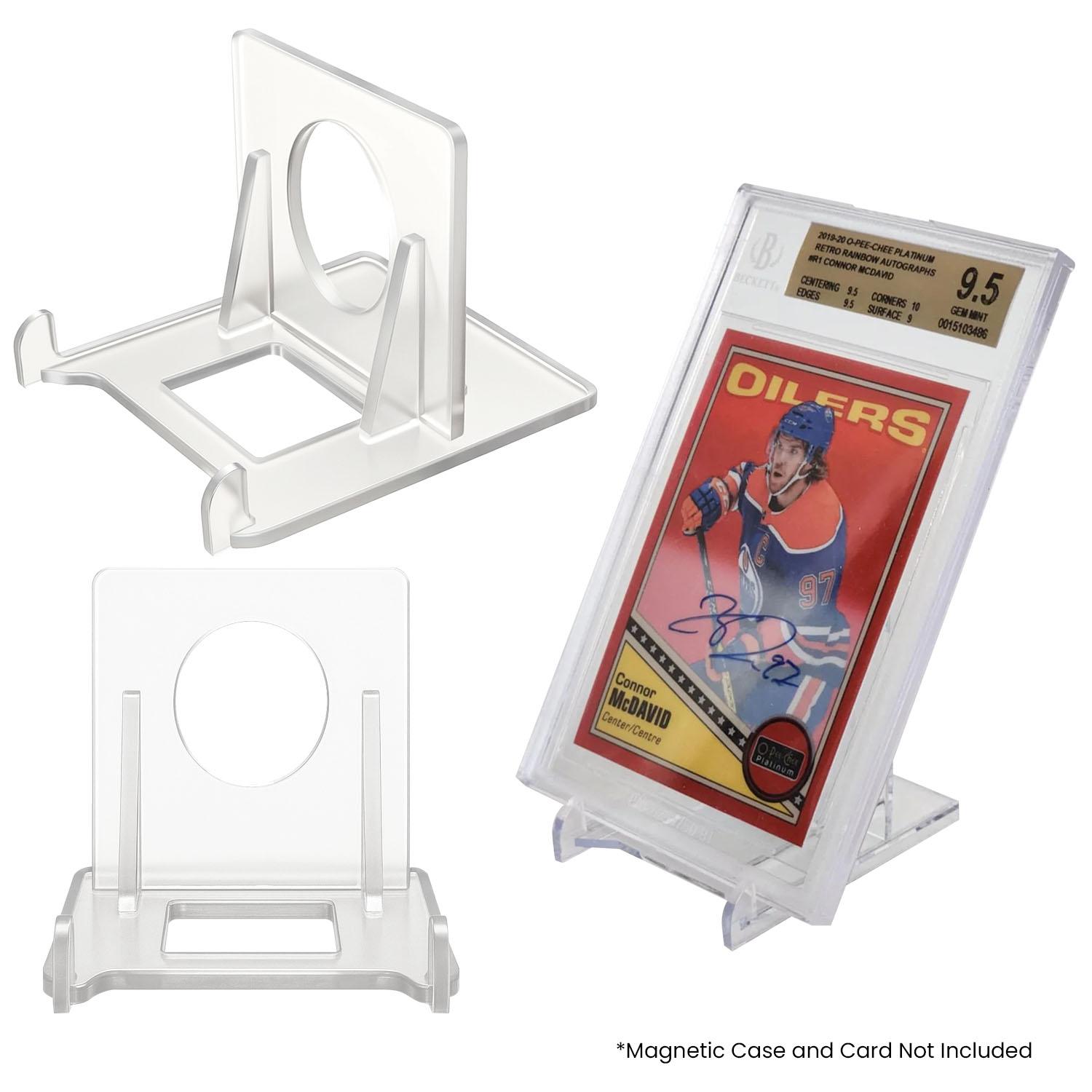 EVORETRO Acrylic Ajustable Stand for Graded Card | Slab Holder Loose