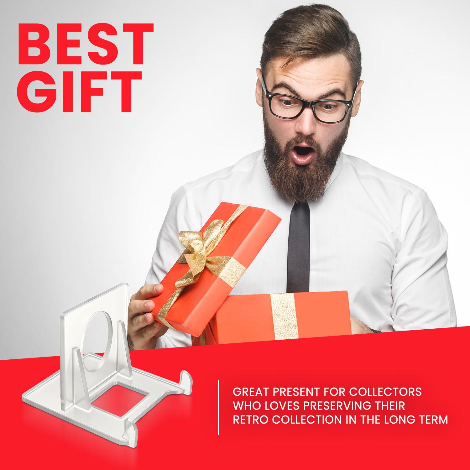 EVORETRO Acrylic Ajustable Stand for Graded Card | Slab Holder Loose