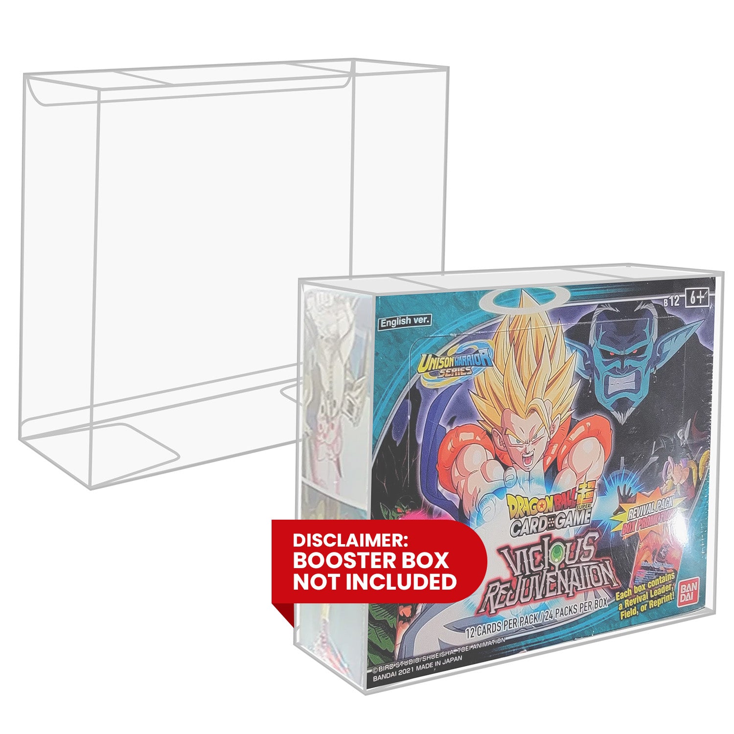 Dragon Ball Super Rise of The Unison Warrior Booster Box - PET Protector 0.50MM - Pack of 1