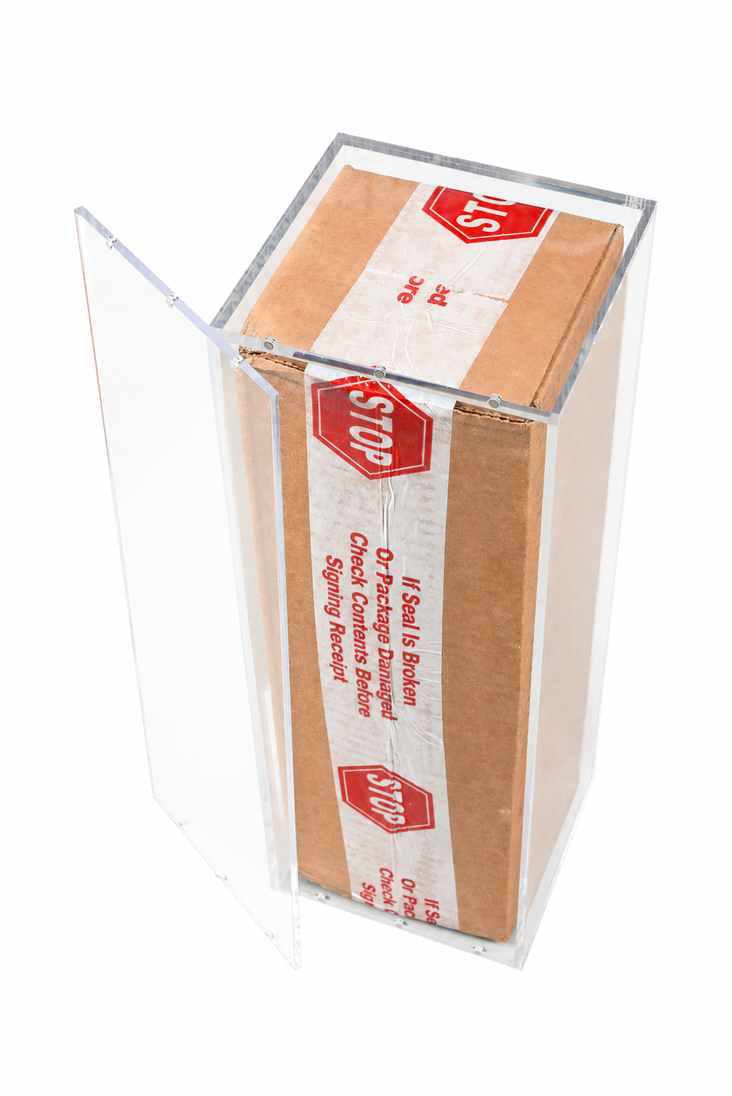 Magnetic Acrylic Display Case for Case of 6 English Booster Box