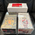 EVORETRO magnetic acrylic display case for Pokémon Build and Battle Stadium Box with packaging and sealed booster bundles