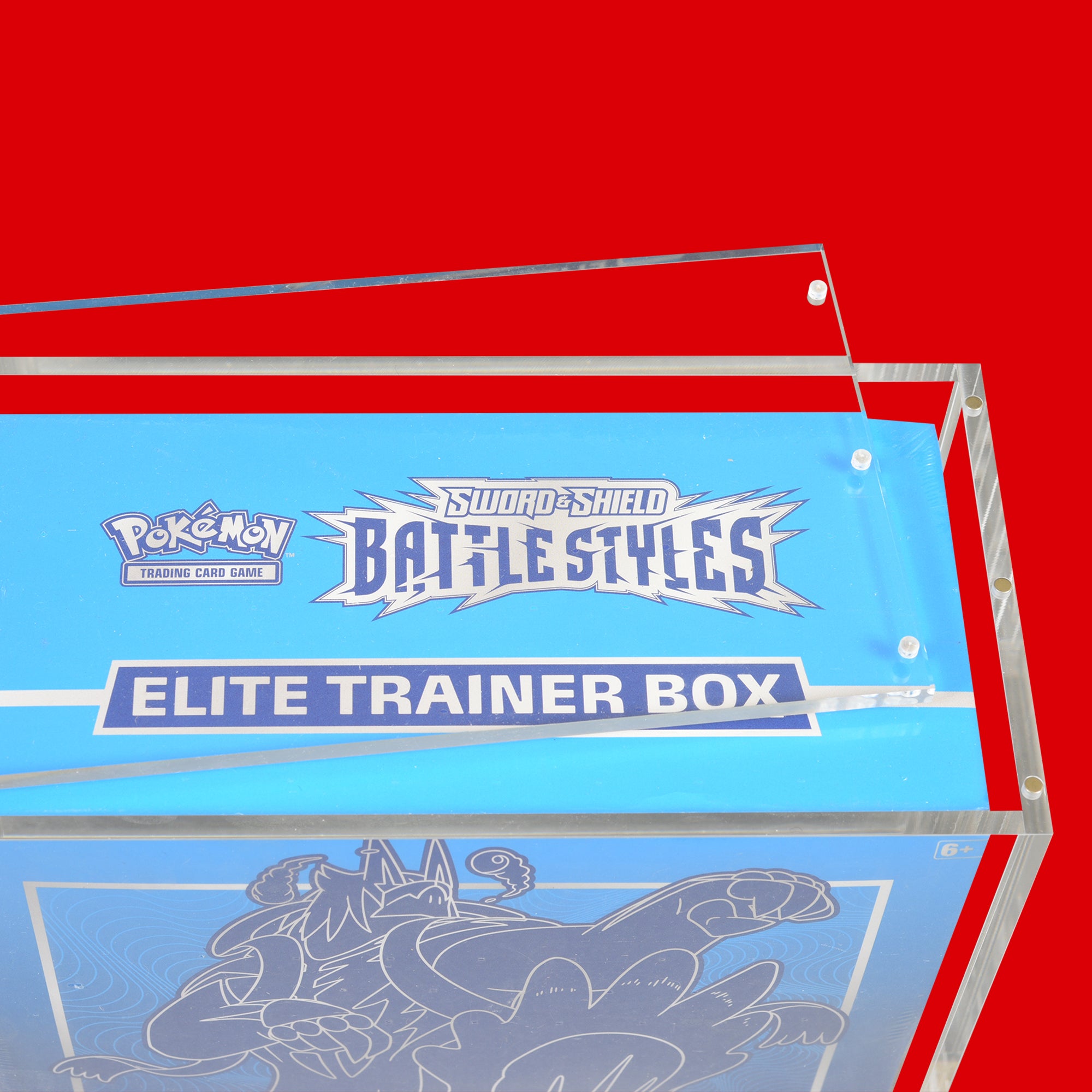 1x Acrylic Case for Pokemon ETB with Magnetic Lid