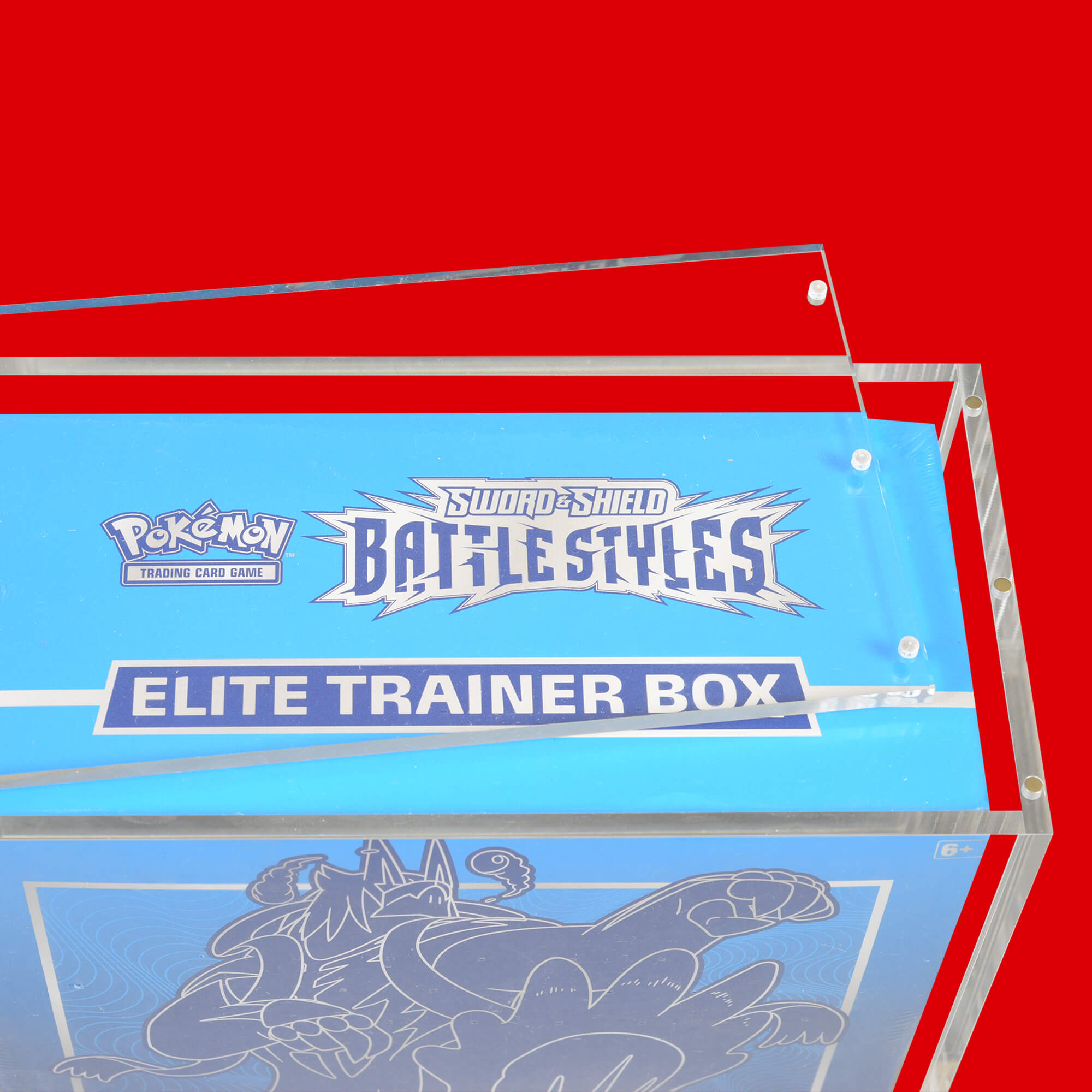 1x Acrylic Case for Pokemon ETB with Magnetic Lid