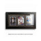 EVORETRO 3-slot wooden display frame for magnetic card holders wall display case for trading card collections