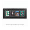 EVORETRO 4-slot wooden display frame for magnetic card holders showcase frame for sports and trading cards