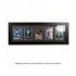 EVORETRO 5-slot wooden display frame for magnetic card holders collector display frame for trading cards