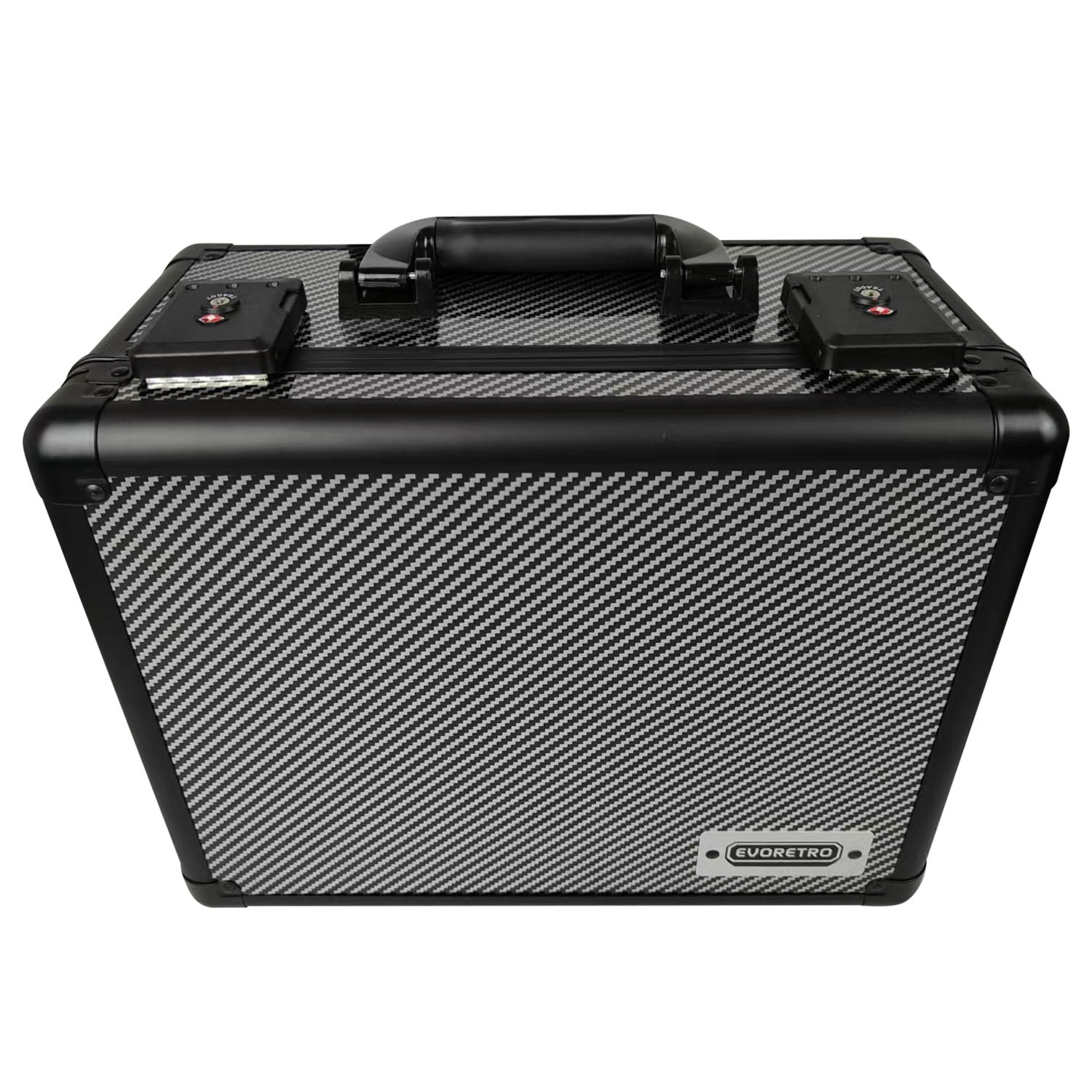 Boîte de rangement EVORETRO en aluminium pour cartes gradées avec serrure TSA