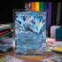 Jumbo Pokemon card displayed inside a premium toploader