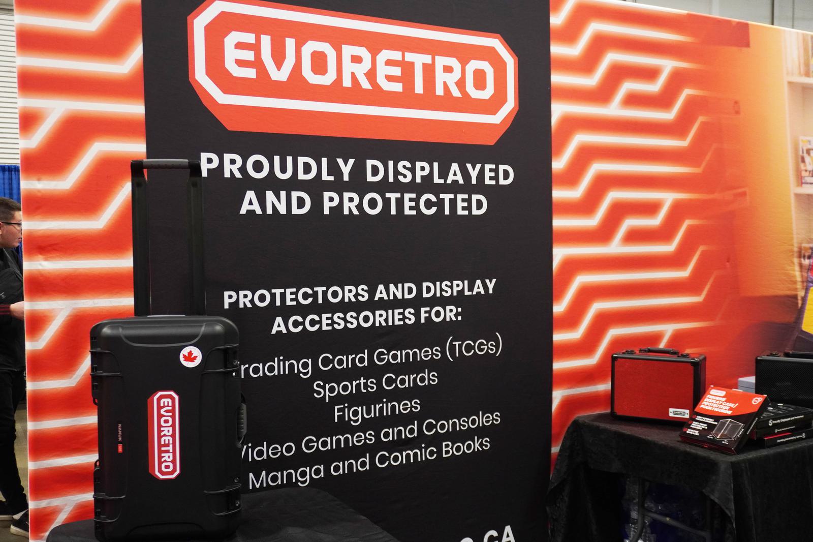 evoretro waterproof wheeled card case