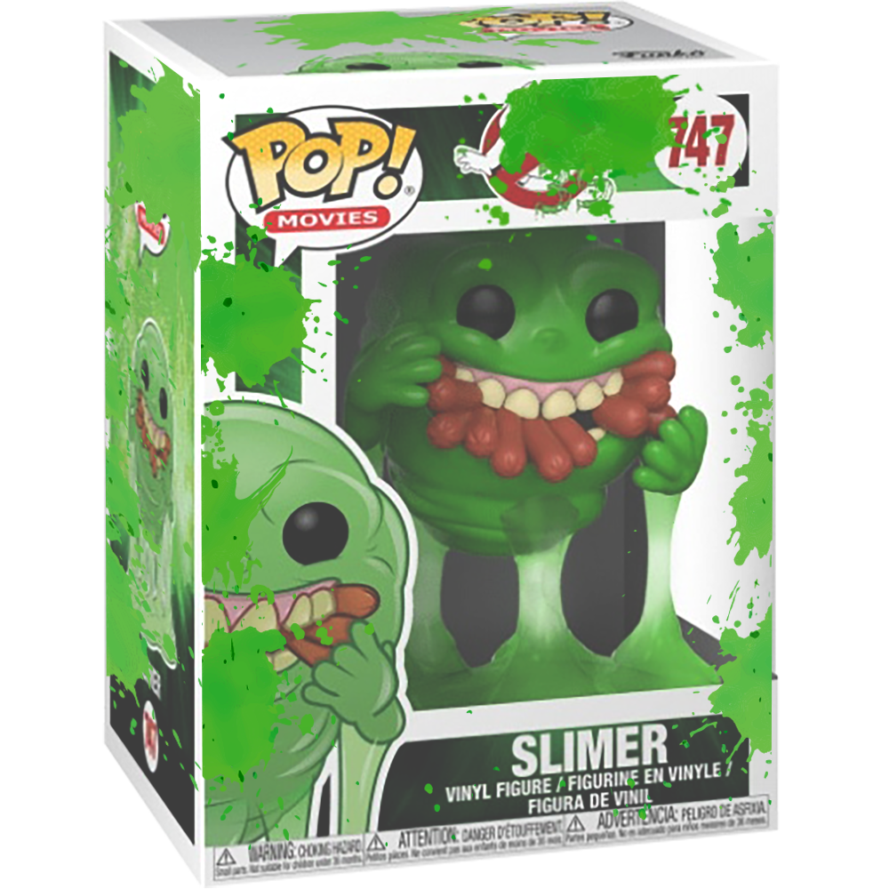 Funko Pop 4 Pouces - Vert Splatter PET Protecteur 0.40MM - Paquet de 10