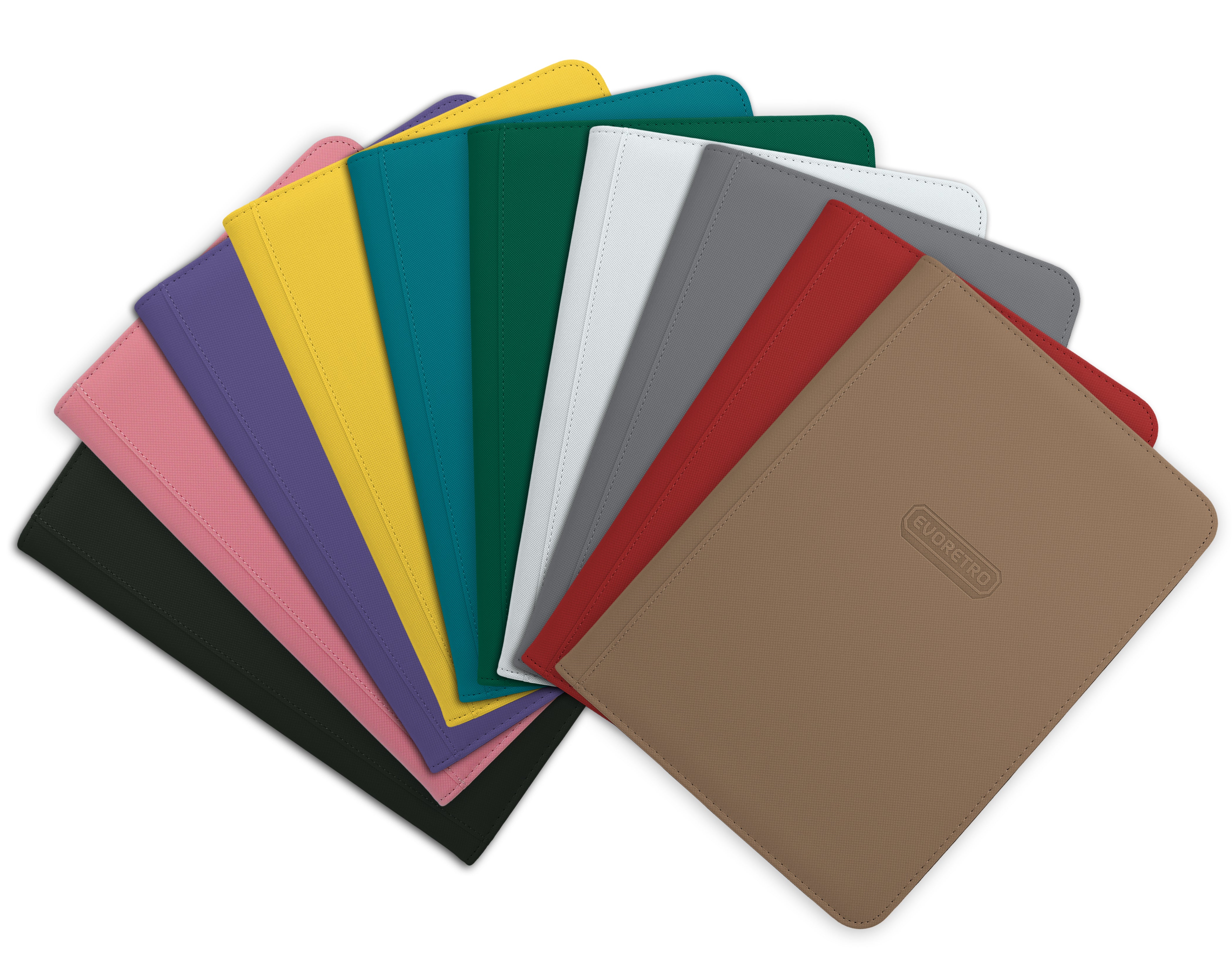 EVORETRO 9-Pocket Zip-Up Trading Card Binder for 360 cards