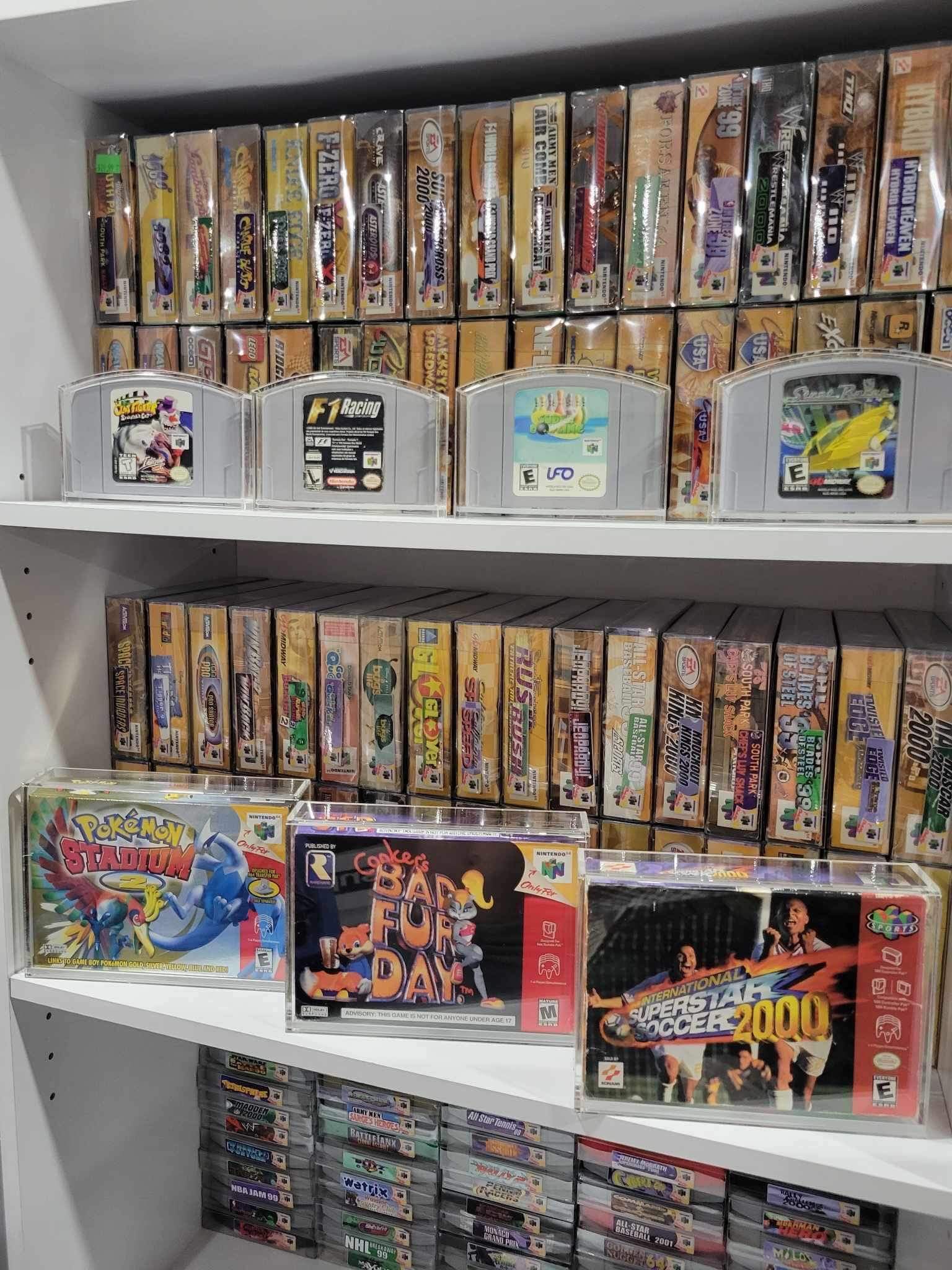 Acrylic Display Protector for SNES Games and N64 Game Box - Pack of 2