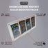 magnetic acrylic booster pack display case evoretro