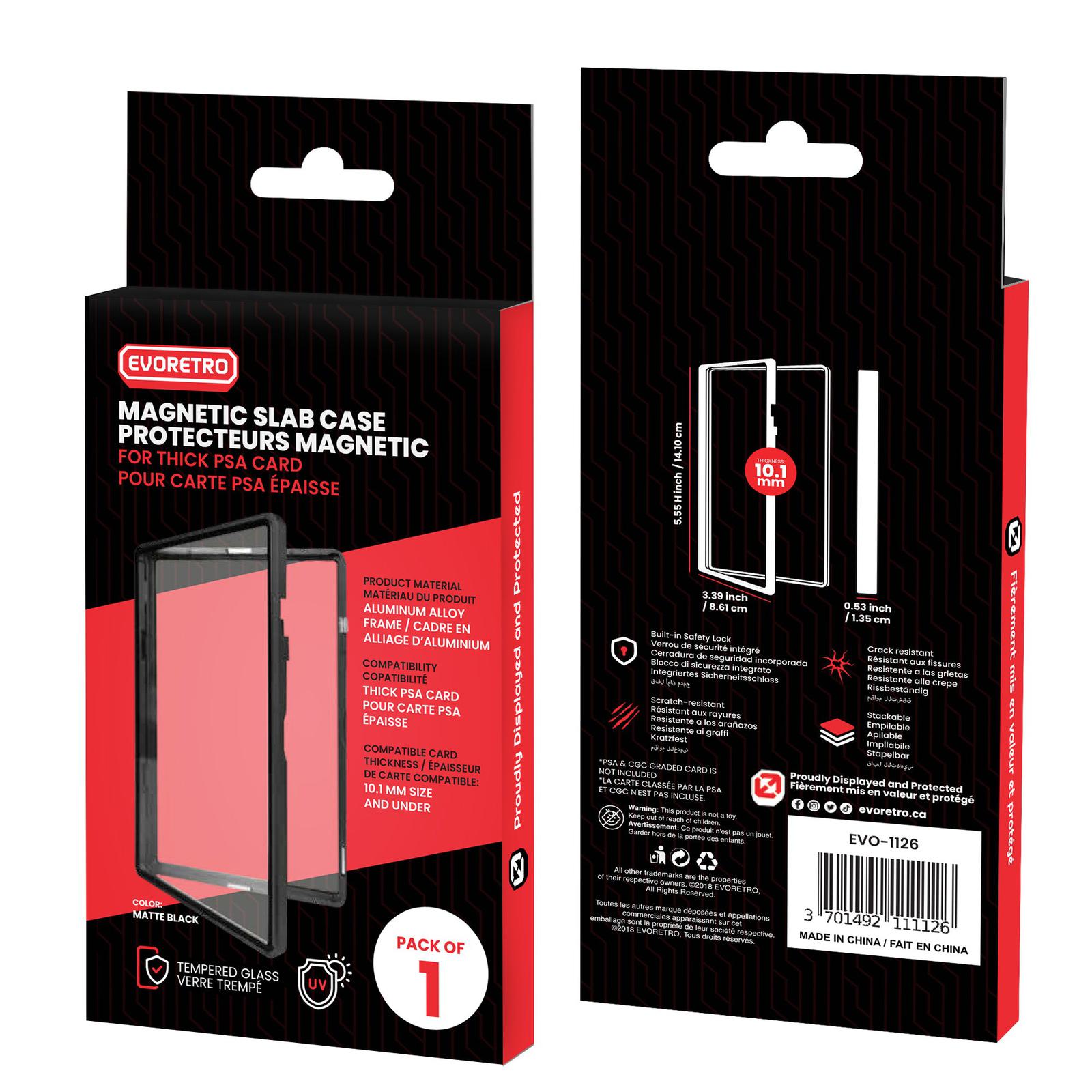 magnetic psa card case