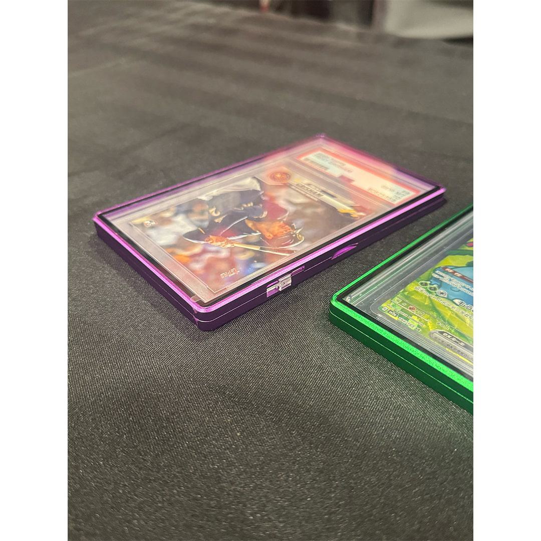 magnetic psa card case