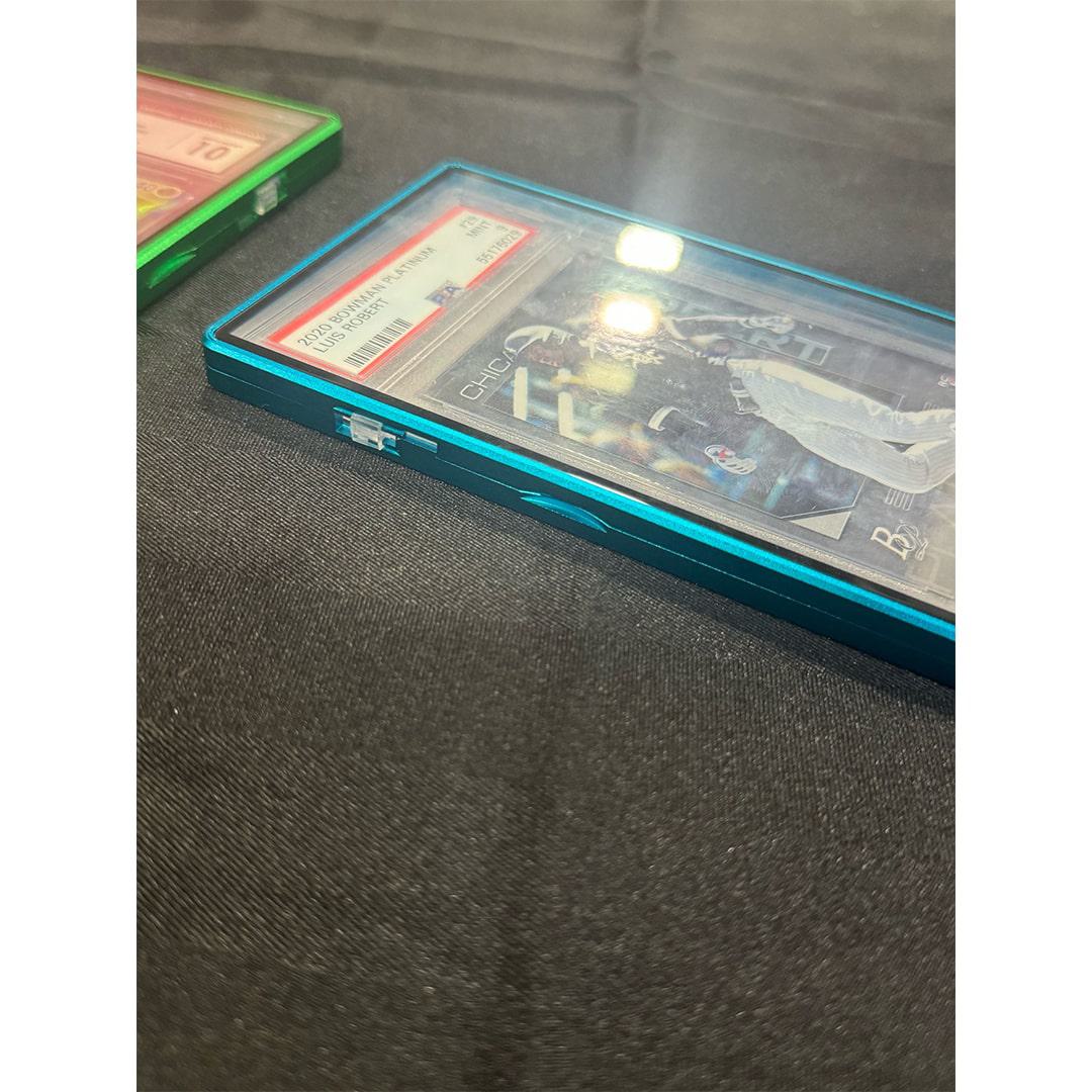 magnetic psa card case