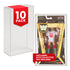 Mattel WWE Legends PET protector plus labels for 10-pack and 'Elite Collection not included' disclaimer.
