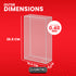 Mattel WWE Legends PET protector shown with product dimensions in centimeters.