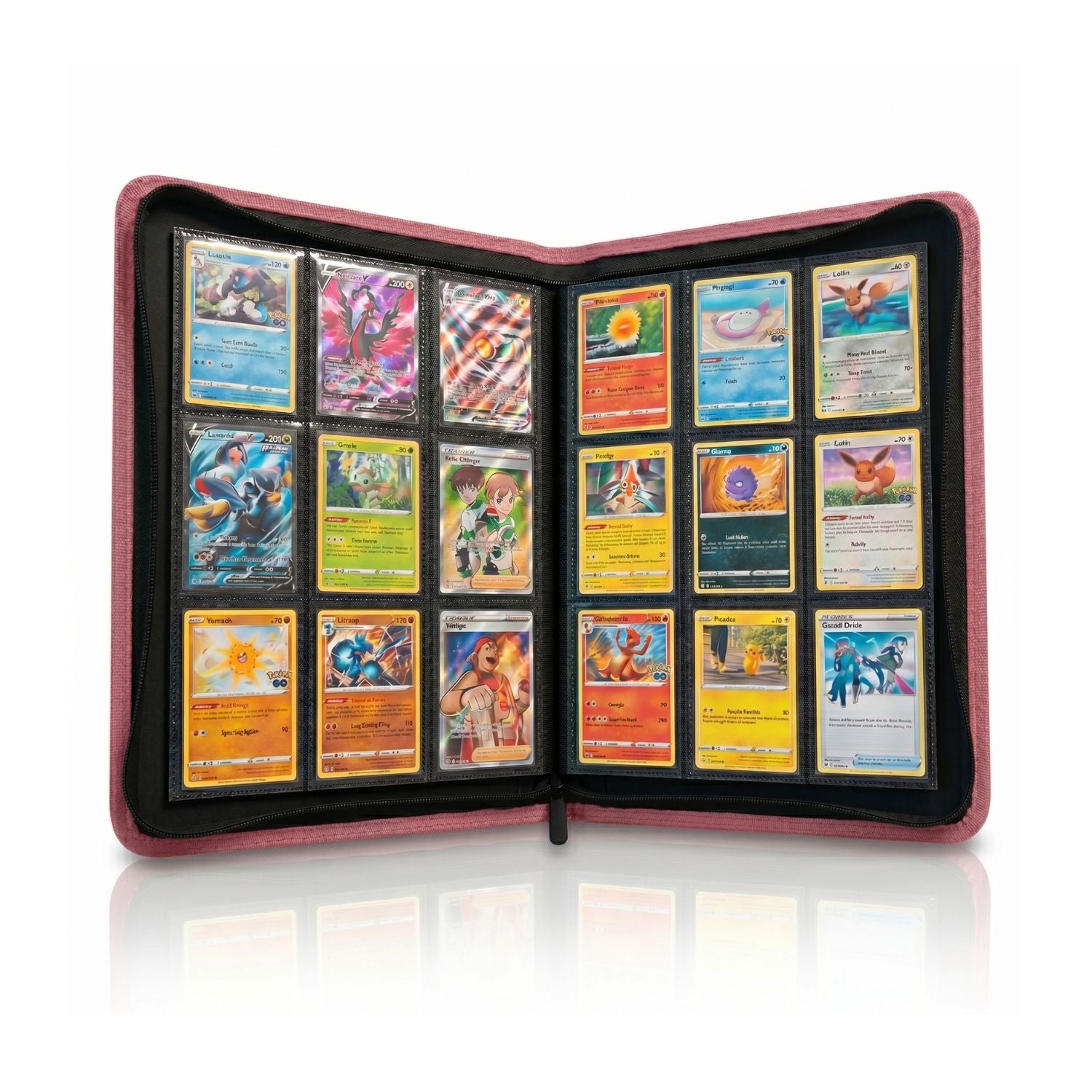 EVORETRO 9-Pocket Zip-Up Trading Card Zipper Binder for 360 cards – EVORETRO Canada