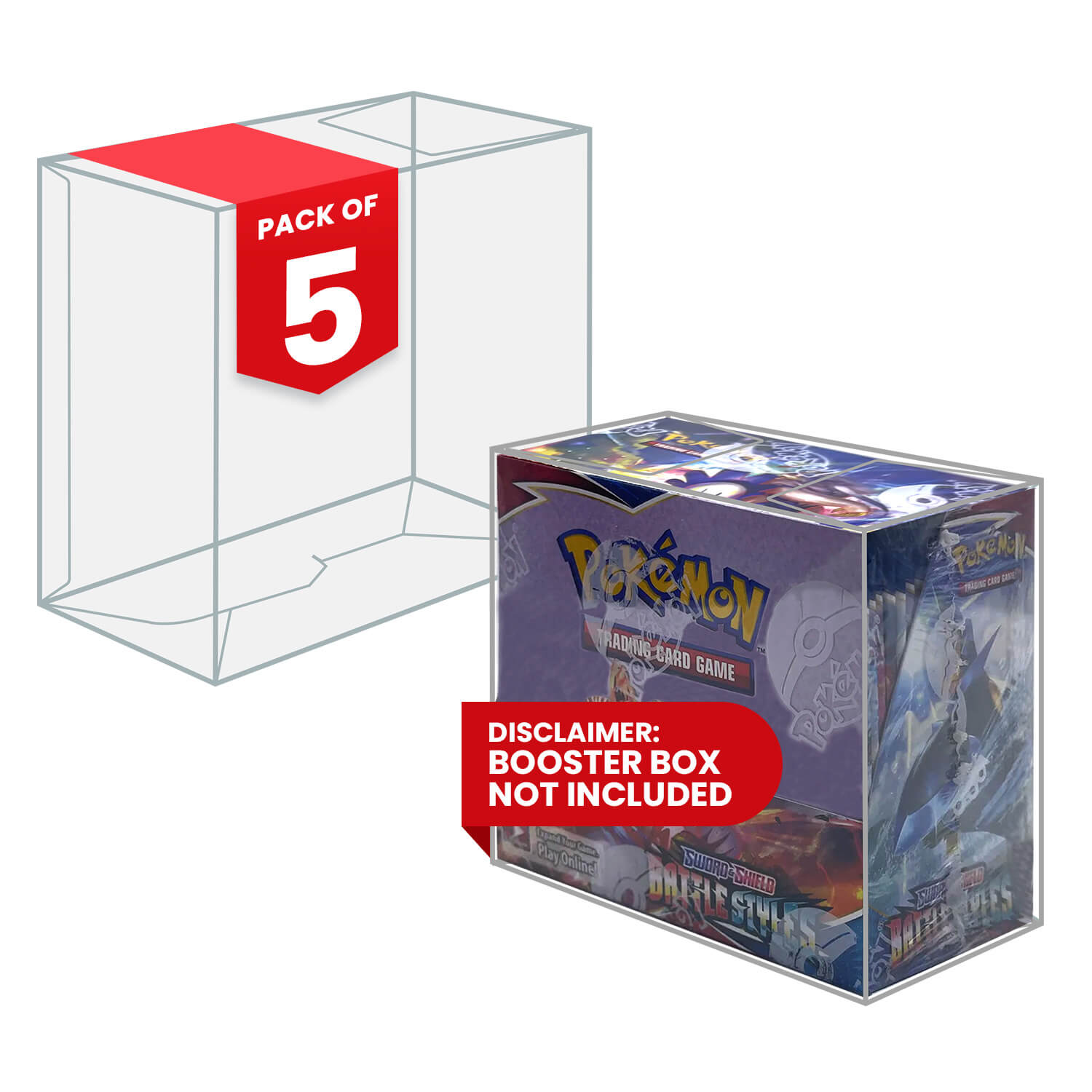 Pokemon Booster PET Protector - Pack of 5