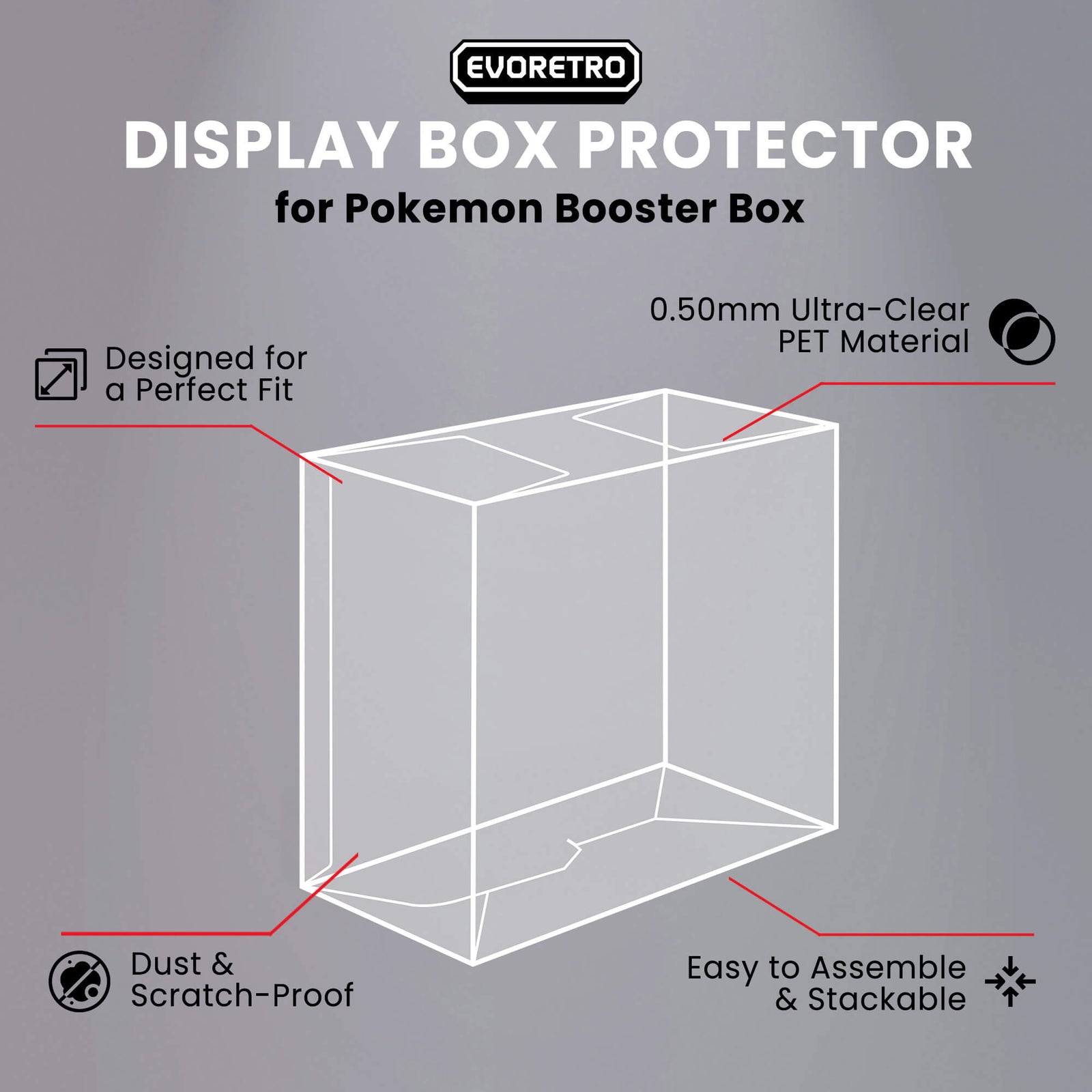 Pokemon Booster PET Protector - Pack of 5