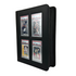 Semi front-side view of black slab binder