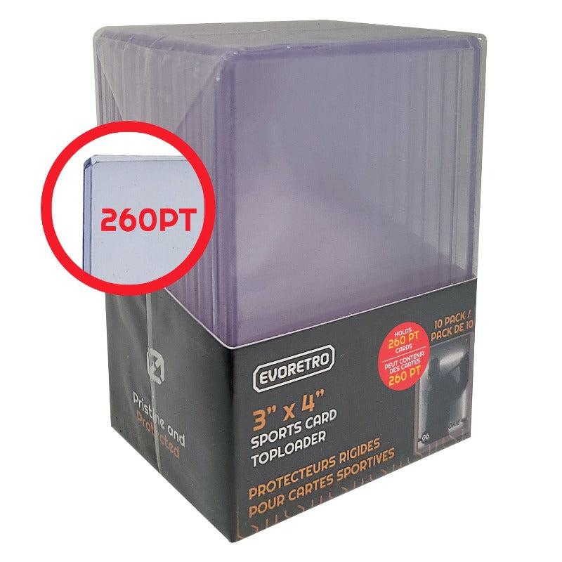 thumbnail image 2 of Ultra Pro 260pt Toploaders (10-Pack) – Heavy-Duty Clear Card Holders 2 of 6