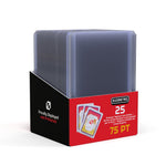25 Toploaders EVORETRO 35 pt / 55 pt / 75 pt / 100 pt / 180 pt – Paquet de 25 pour cartes à collectionner