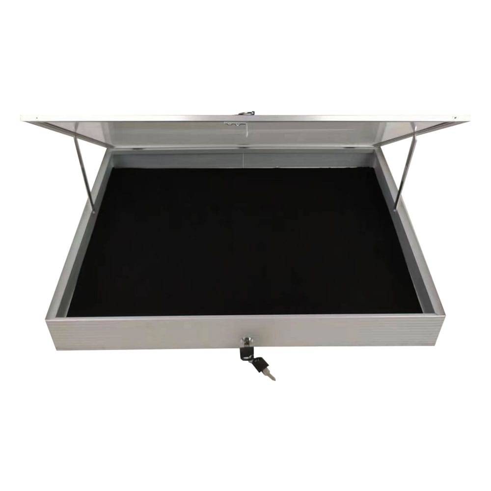 EVORETRO Aluminum Acrylic Clear Top Display Vendor Trade Show