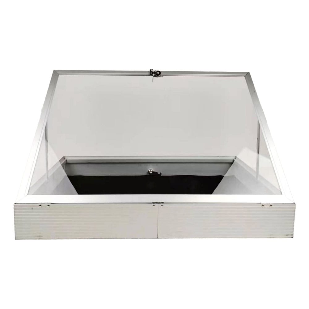 EVORETRO Aluminum Acrylic Clear Top Display Vendor Trade Show