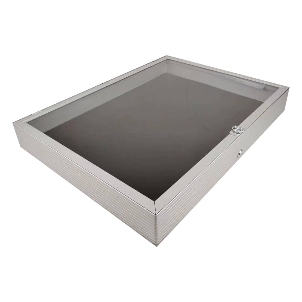 EVORETRO Aluminum Acrylic Clear Top Display Vendor Trade Show