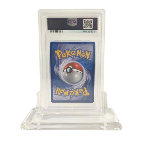 Pokemon PSA Graded Card Slab Holder (4mm) & Stand (10mm) - Acrylic Protector - Pack of 1 - EVORETRO Canada