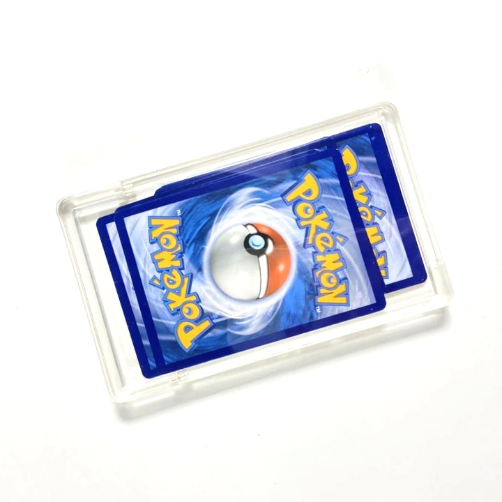 Pokemon Booster Pack Case English Size with Magnetic Lock Lid - Acrylic Protector 3MM - Pack of 2 - EVORETRO Canada