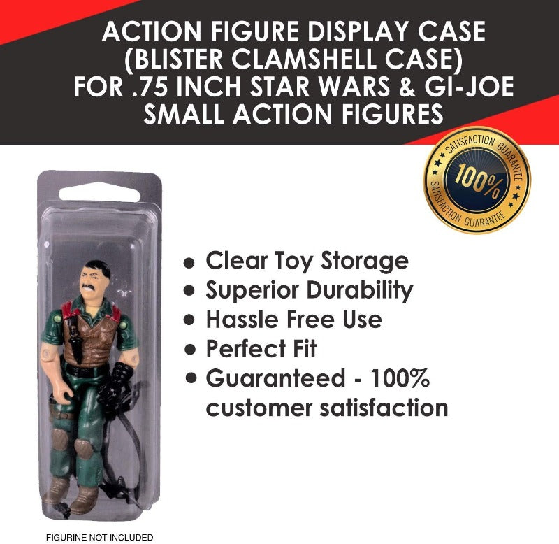 Star Wars & Gi-Joe 3.75 inch Action Figures loose  - Collectibles Blisters Clamshell Case - PET Protector - EVORETRO Canada