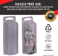 Star Wars & Gi-Joe 3.75 inch Action Figures loose  - Collectibles Blisters Clamshell Case - PET Protector - EVORETRO Canada